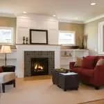 Home renovation completed by Central Florida Renovations — interior living room Orlando FL